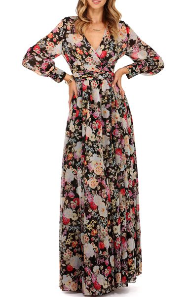Beatrice Black Floral Romance Dress - Best Maxi Dress