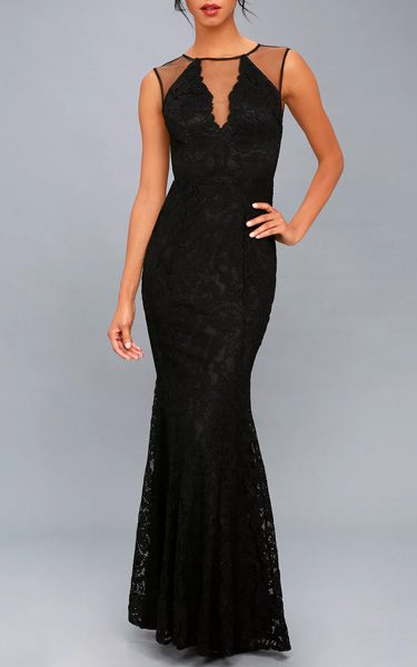 Amazing Lace Black Lace Maxi Dress - Best Maxi Dress